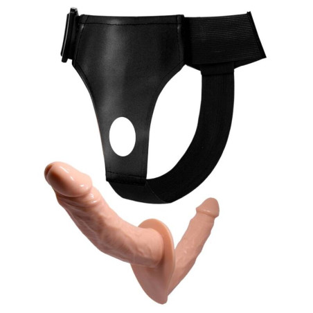 BAILE ULTRA PASSIONATE HARNESS DOBLES DILDOS CON ARNES