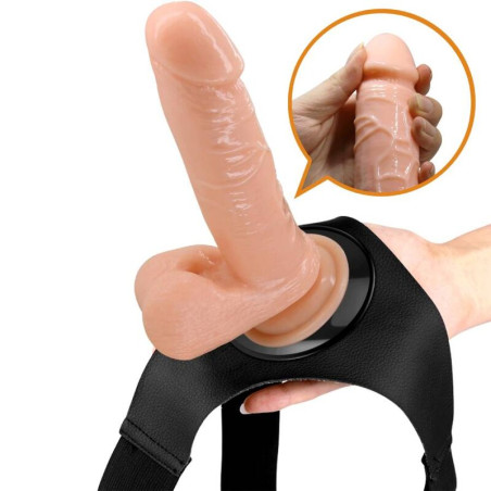PRETTY LOVE HARNESS BRIEFS ARNES UNIVERSAL CON DILDO TOM 20 CM NATURAL