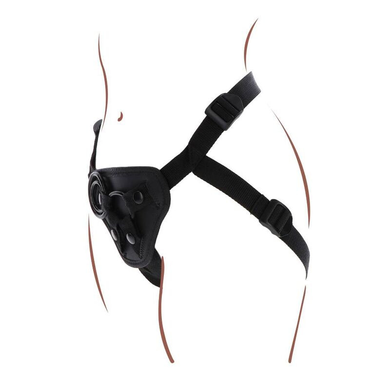 GET REAL STRAP ON HARNES NEGRO