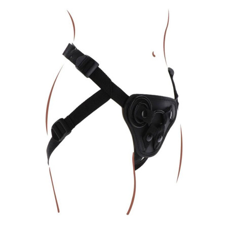 GET REAL STRAP ON HARNES NEGRO