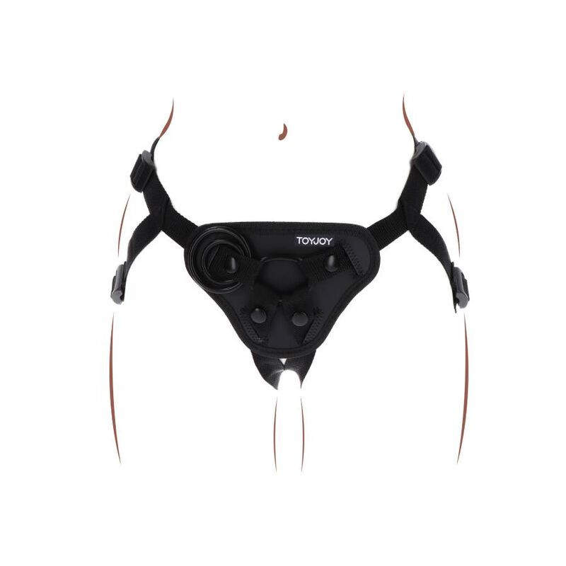 GET REAL STRAP ON HARNES NEGRO