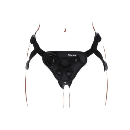 GET REAL STRAP ON HARNES NEGRO