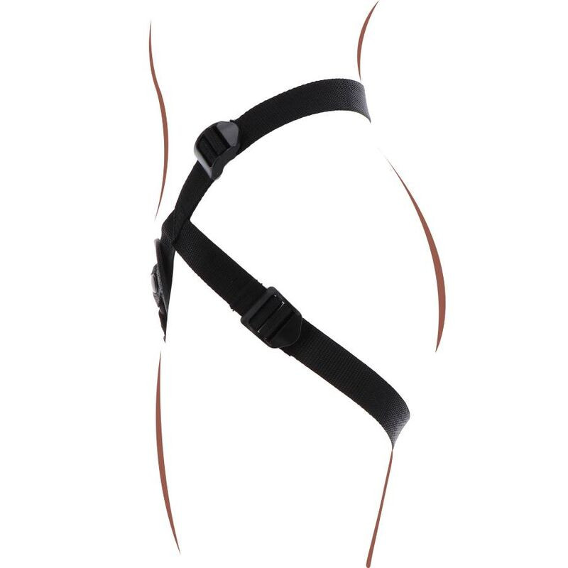 GET REAL STRAP ON HARNES NEGRO