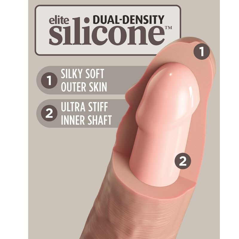 KING COCK ELITE ARNES AJUSTABLE PARA PRINCIPIANTES CON DILDO 152 CM
