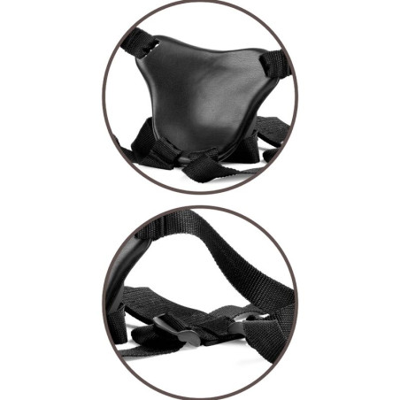 KING COCK ELITE ARNES AJUSTABLE CONFORTABLE CON DILDO 178 CM