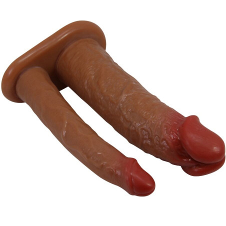 PRETTY LOVE KEAVEN HARNESS BRIEFS UNIVERSAL COMFORTABLE DOBLE DILDO