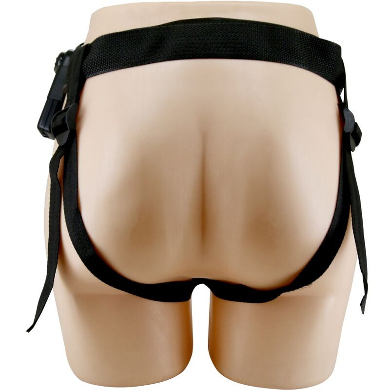 PRETTY LOVE MARION HARNESS BRIEFS UNIVERSAL CON DILDO VIBRACION 19 CM MULATO