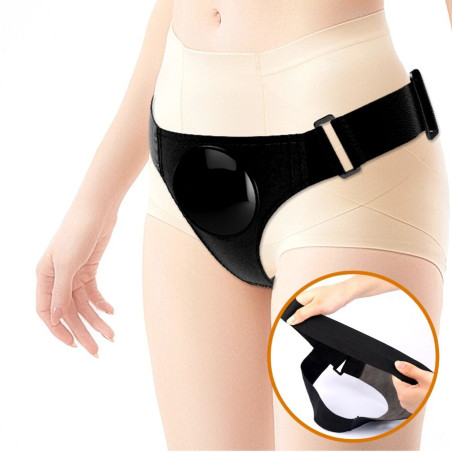 PRETTY LOVE HARNESS BRIEFS UNIVERSAL CON DILDO VIBRACION Y SQUIRTING 155 CM MULATO