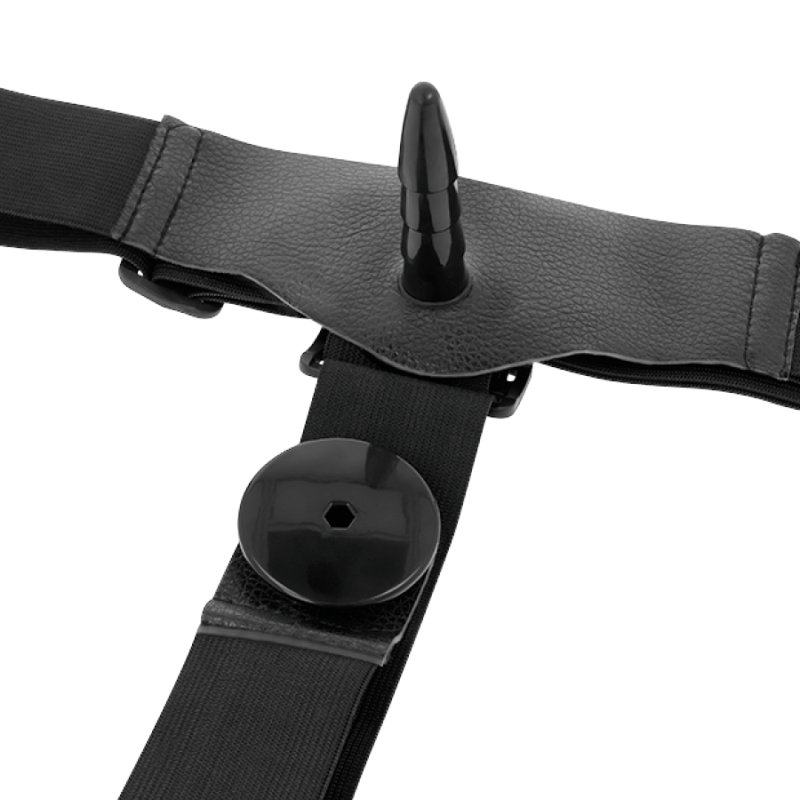 HARNESS ATTRACTION RODNEY DOBLE PENETRACION VIBRADOR 18 CM O 35 CM
