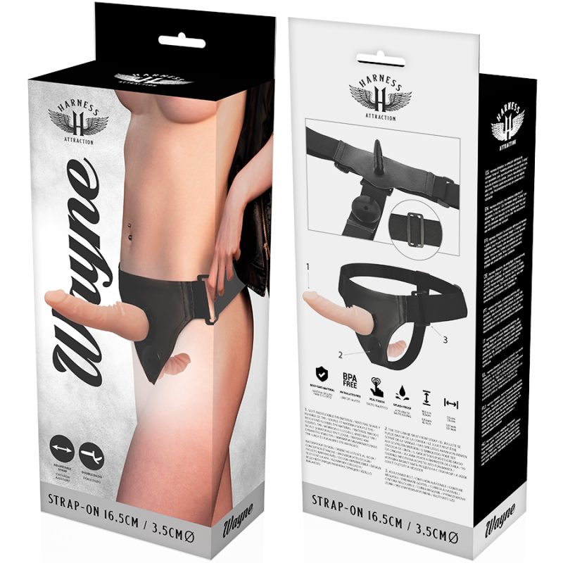 HARNESS ATTRACTION WAYNE DOBLE PENETRACION 165 CM O 35 CM