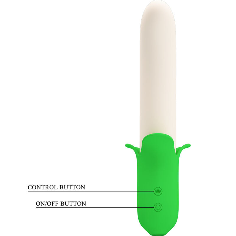 PRETTY LOVE BANANA KNIGHT SUPER POWER 7 VIBRACIONES SILICONA