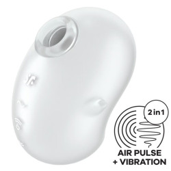 SATISFYER CUTIE GHOST VIBRADOR LAY ON BLANCO 2