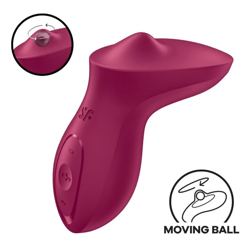 SATISFYER EXCITERRR VIBRADOR LAY ON CLITORIS FUCSIA