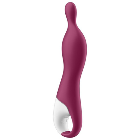 SATISFYER AMAZING 1 VIBRADOR PUNTO A BERRY