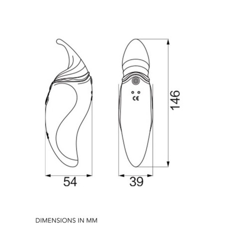 ZALO HERO MASAJEADOR PERSONAL PULSE WAVE ROJO