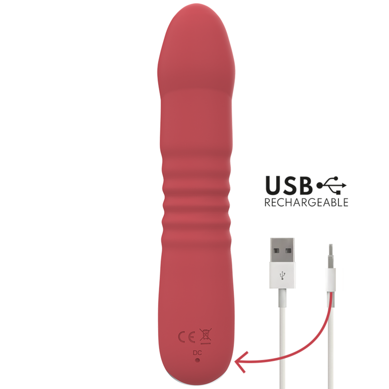 INTENSE JUNI UP DOWN 10 VIBRACIONES ROJO