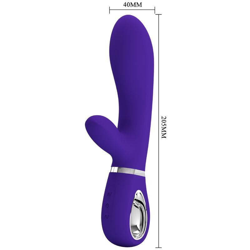 PRETTY LOVE THOMAS VIBRADOR PUNTO G MULTIFUNCION VIOLETA