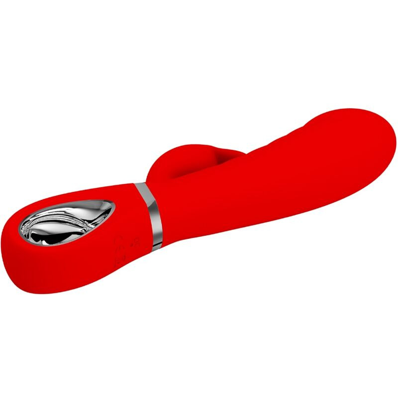 PRETTY LOVE PRESCOTT VIBRADOR PUNTO G MULTIFUNCION ROJO