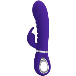 PRETTY LOVE PRESCOTT VIBRADOR PUNTO G MULTIFUNCION LILA