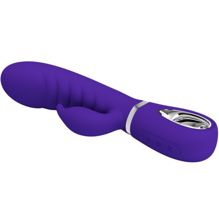 PRETTY LOVE PRESCOTT VIBRADOR PUNTO G MULTIFUNCION LILA