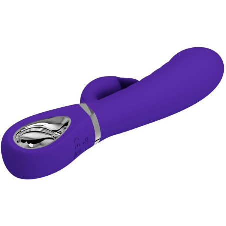 PRETTY LOVE PRESCOTT VIBRADOR PUNTO G MULTIFUNCION LILA