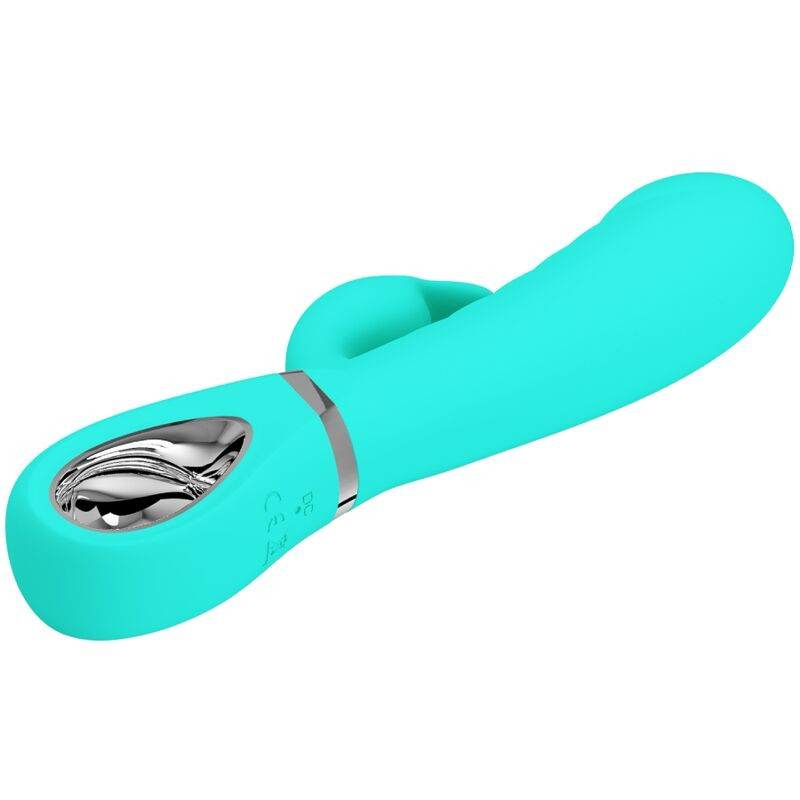 PRETTY LOVE PRESCOTT VIBRADOR PUNTO G MULTIFUNCION VERDE AGUA