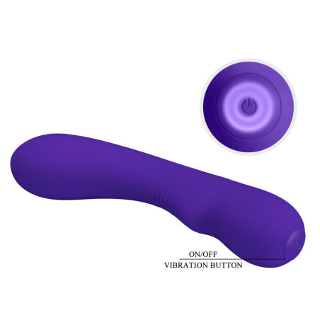 PRETTY LOVE PRESCOTT VIBRADOR RECARGABLE LILA