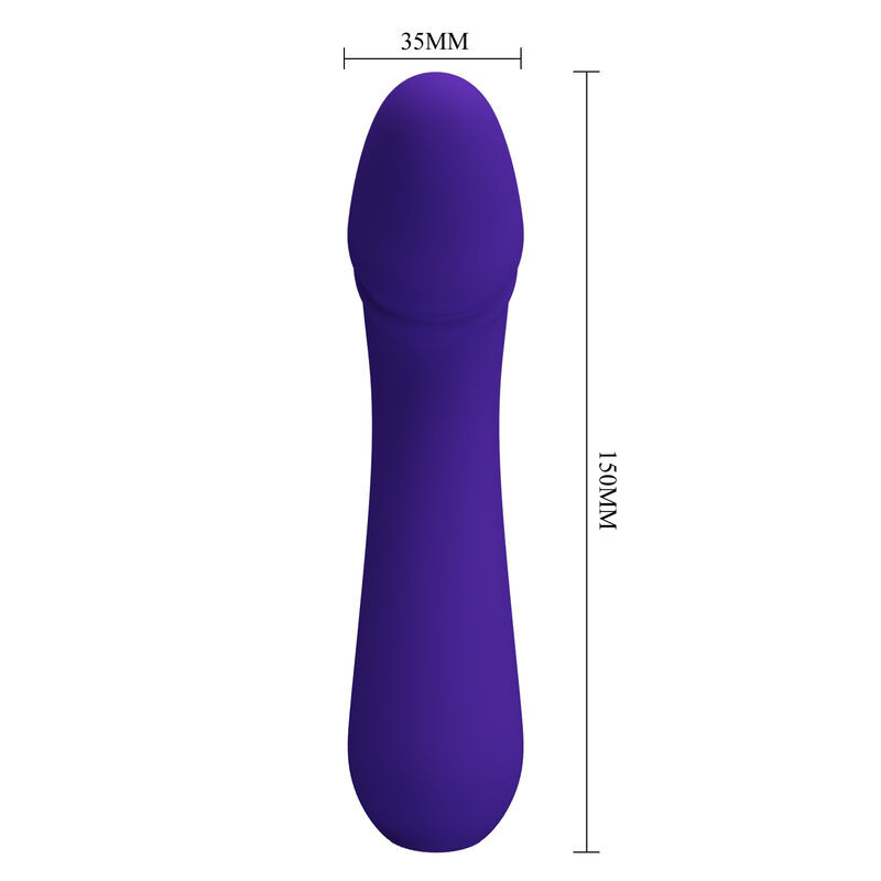 PRETTY LOVE CETUS VIBRADOR RECARGABLE LILA