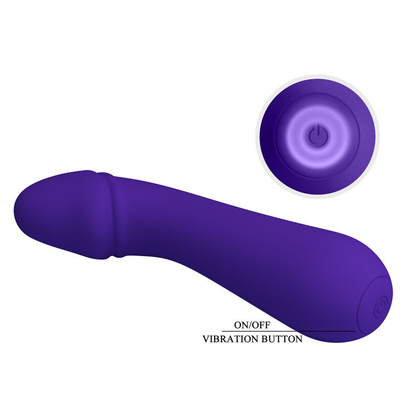 PRETTY LOVE CETUS VIBRADOR RECARGABLE LILA