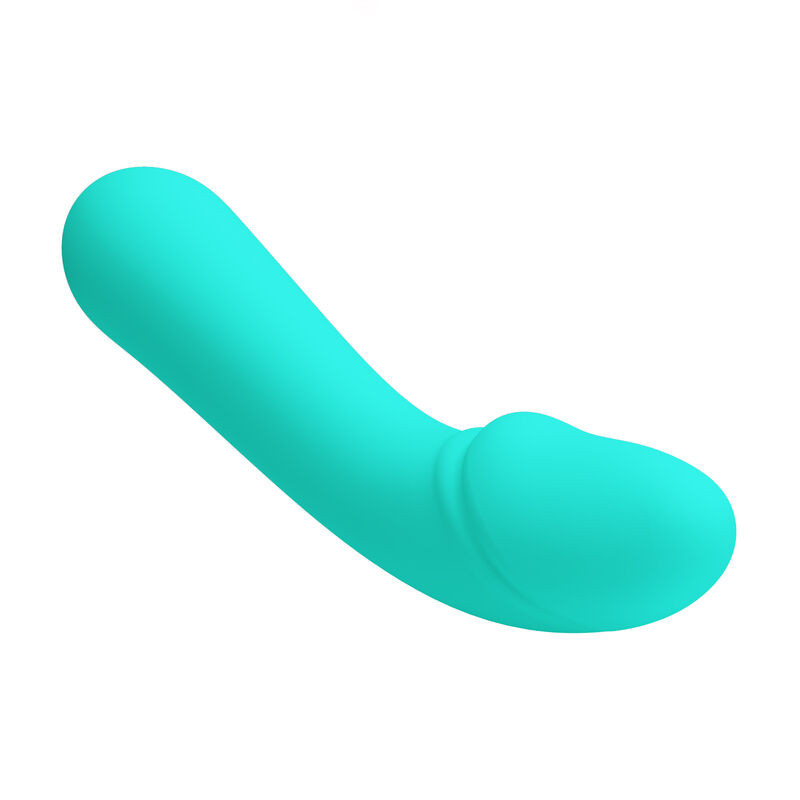 PRETTY LOVE CETUS VIBRADOR RECARGABLE VERDE AGUA