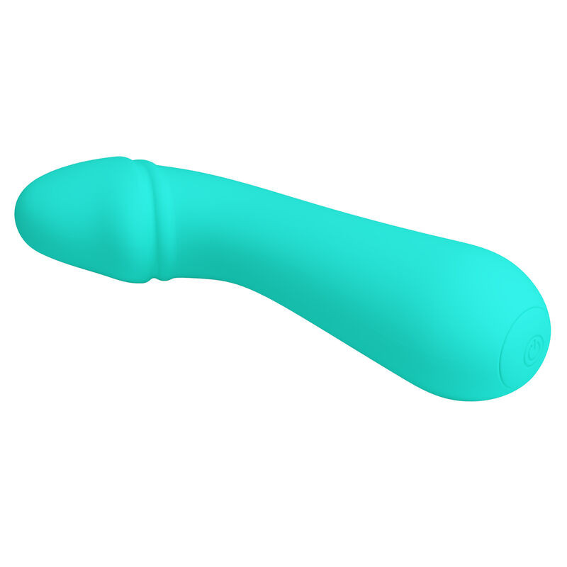 PRETTY LOVE CETUS VIBRADOR RECARGABLE VERDE AGUA