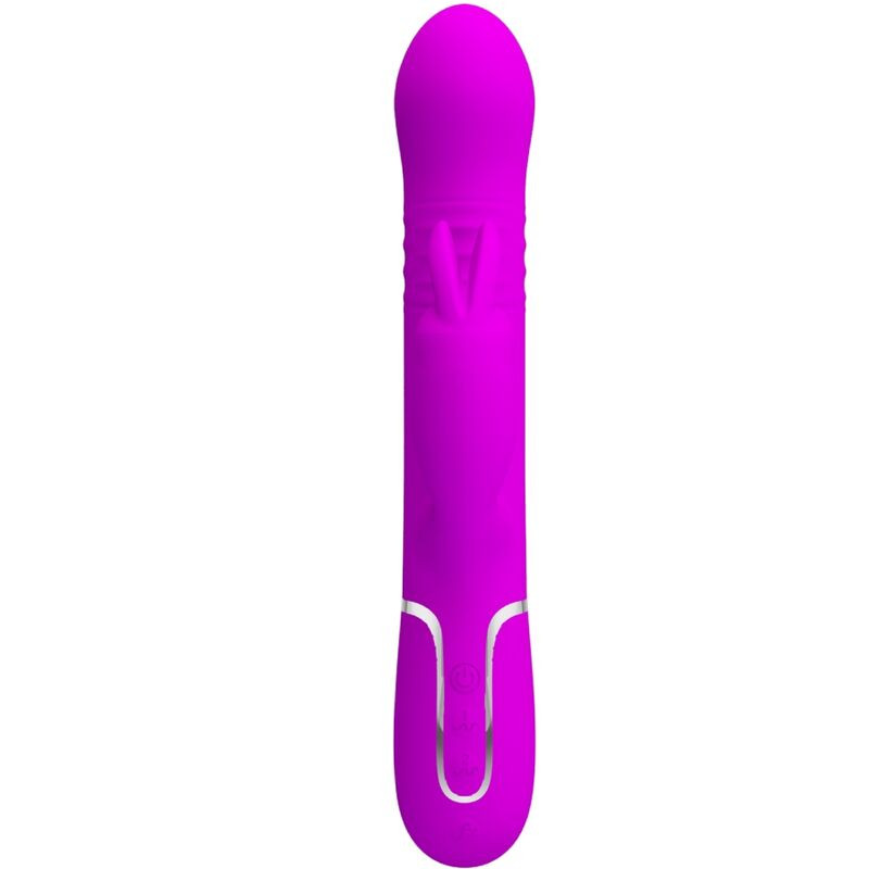 PRETTY LOVE VIBRADOR COALE RABBIT PERLAS VIOLETA