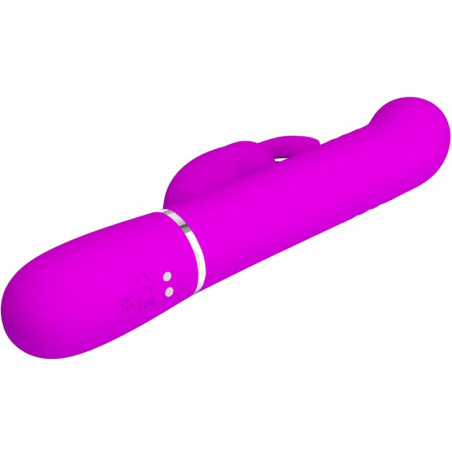 PRETTY LOVE VIBRADOR COALE RABBIT PERLAS VIOLETA
