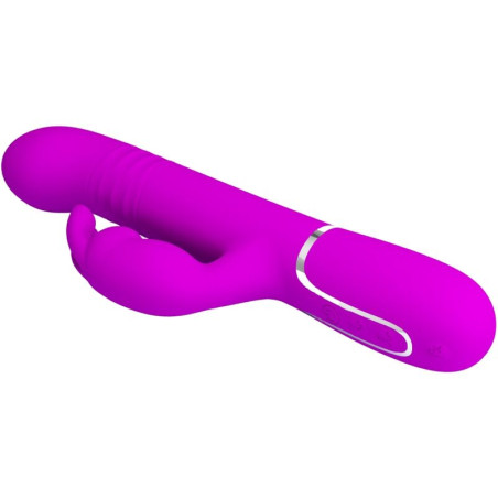 PRETTY LOVE VIBRADOR COALE RABBIT PERLAS VIOLETA