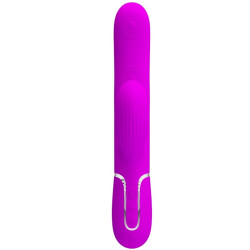 PRETTY LOVE PERLITA VIBRADOR PUNTO G 3 EN 1 MULTIFUNCION VIOETA 2