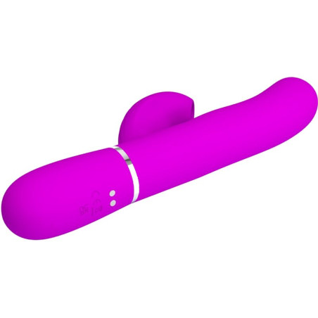 PRETTY LOVE PERLITA VIBRADOR PUNTO G 3 EN 1 MULTIFUNCION VIOETA