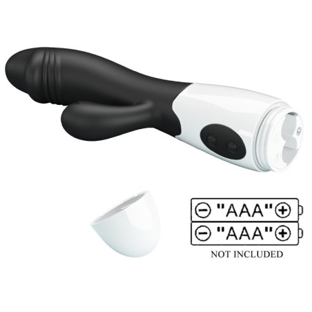 PRETTY LOVE SNAPPY VIBRADOR PUNTO G NEGRO