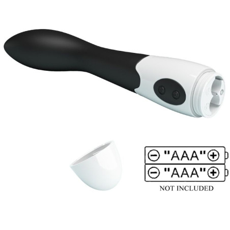 PRETTY LOVE BISHOP VIBRADOR PUNTO G 30 MODOS NEGRO