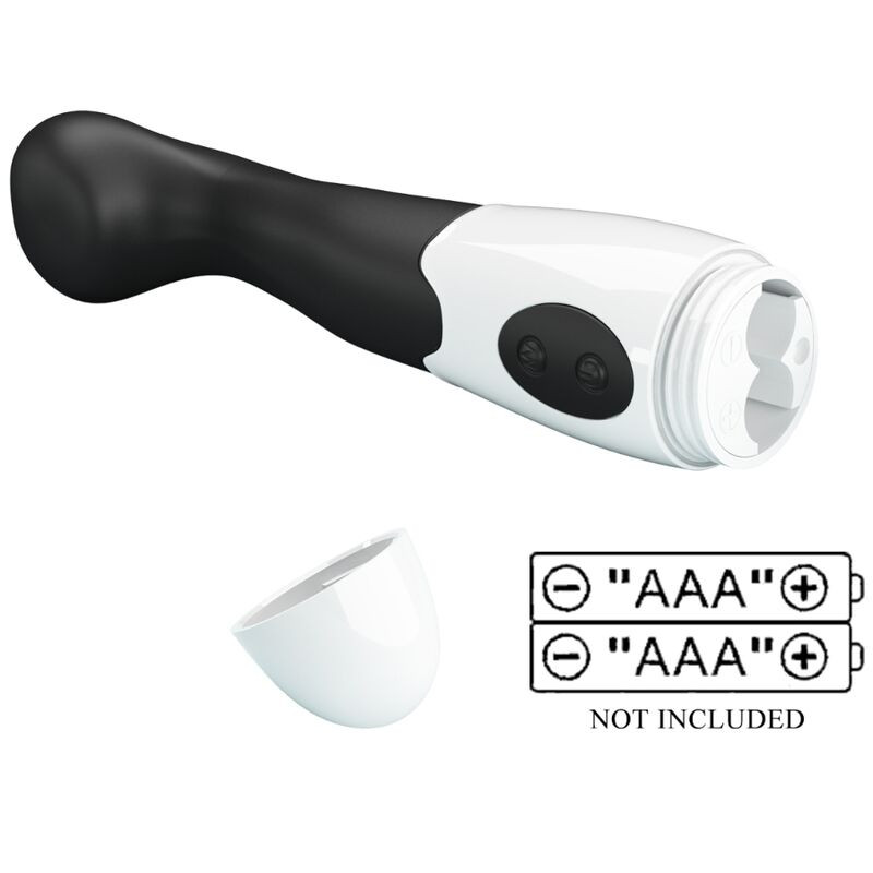 PRETTY LOVE CHARLES VIBRADOR PUNTO G 30 MODOS NEGRO