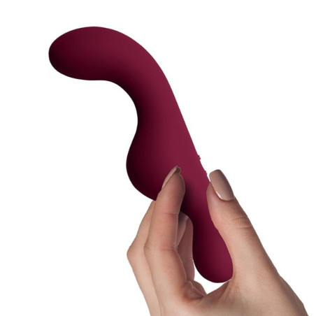 ROCKS OFF RUBY GLOW BLUSH VIBRADOR G SPOT ROJO