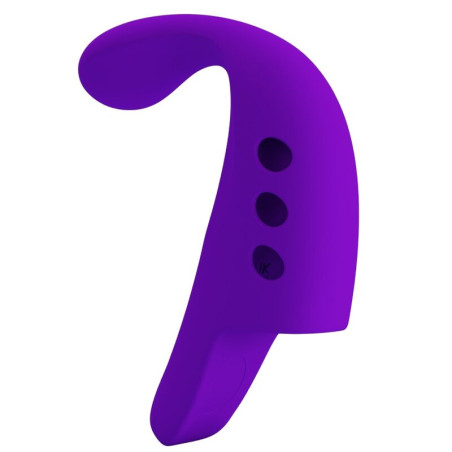 PRETTY LOVE GORGON VIBRADOR DE DEDO RECARGABLE MORADO