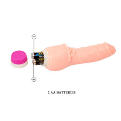 BAILE WAVES OF PLEASURE REALISTIC VIBRATING 195 CM 2