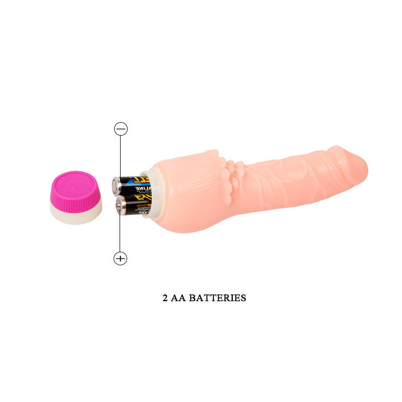 BAILE WAVES OF PLEASURE REALISTIC VIBRATING 195 CM