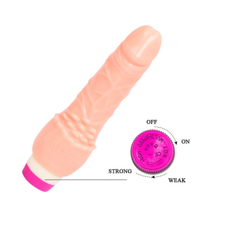 BAILE WAVES OF PLEASURE REALISTIC VIBRATING 195 CM