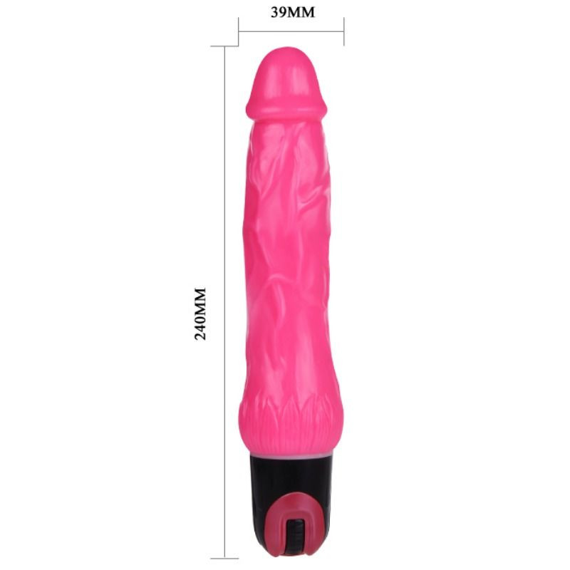 BAILE VIBRATOR DAAPLY PLEASURE MULTIVELOCIDAD ROSA