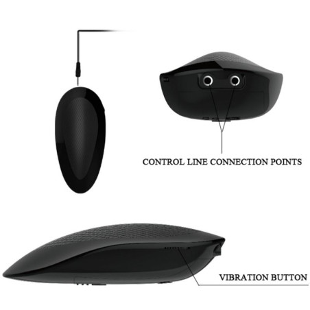 BAILE VIBRADOR REALISTICO BARBARA NATURAL 21 CM