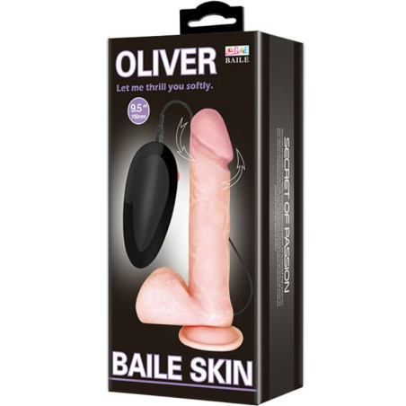 BAILE VIBRADOR REALISTICO OLIVER CON FUNCION ROTACION