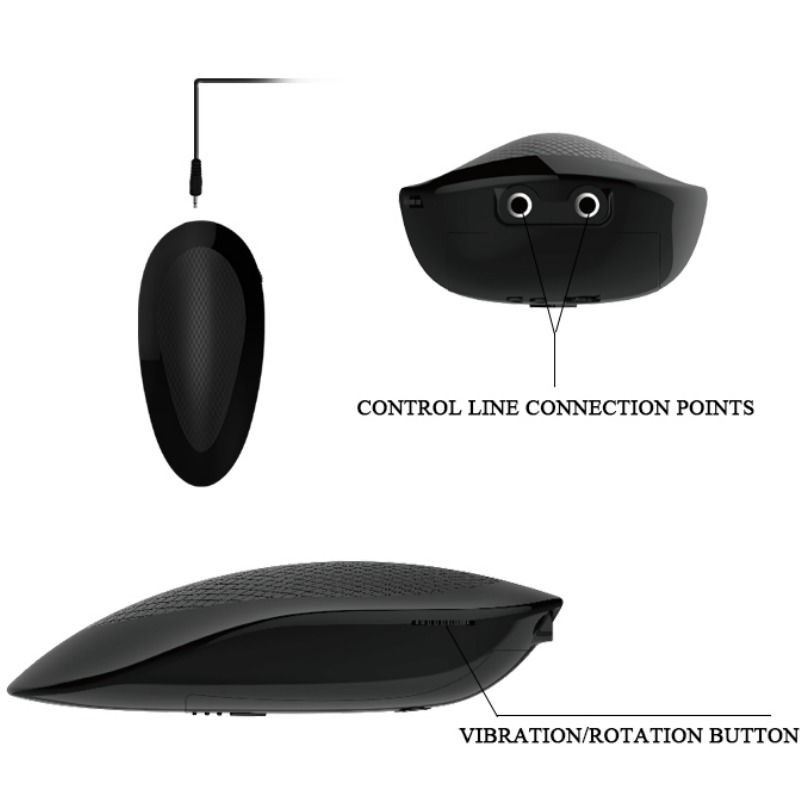 BAILE VIBRADOR REALISTICO OLIVER CON FUNCION ROTACION