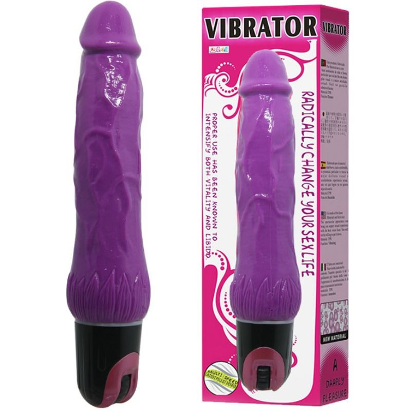 BAILE VIBRATOR DAAPLY PLEASURE MULTIVELOCIDAD MORADO