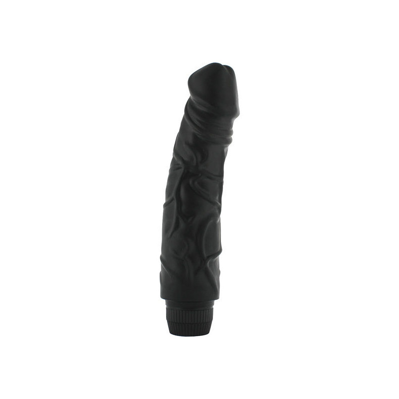 SEVEN CREATIONS PERFECT PLEASURES VIBRADOR NEGRO 22 CM
